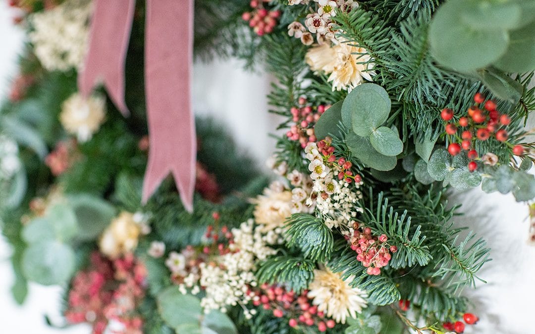 A Homemade Christmas Wreath