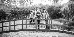 young family enjoying a photo shoot session at home in Saffron walden