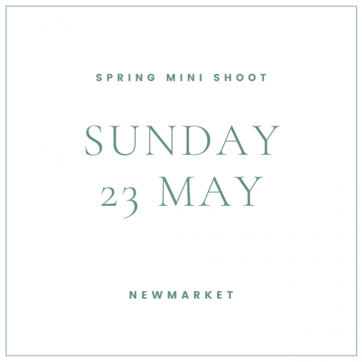 Spring family mini shoot Newmarket